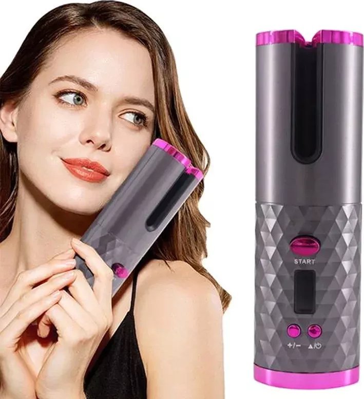 Lokówka Tech-Led Automatyczna lokówka do włosów z powłoką ceramiczną bezprzewodowa Automatyczna lokówka do włosów z powłoką ceramiczną bezprzewodowa