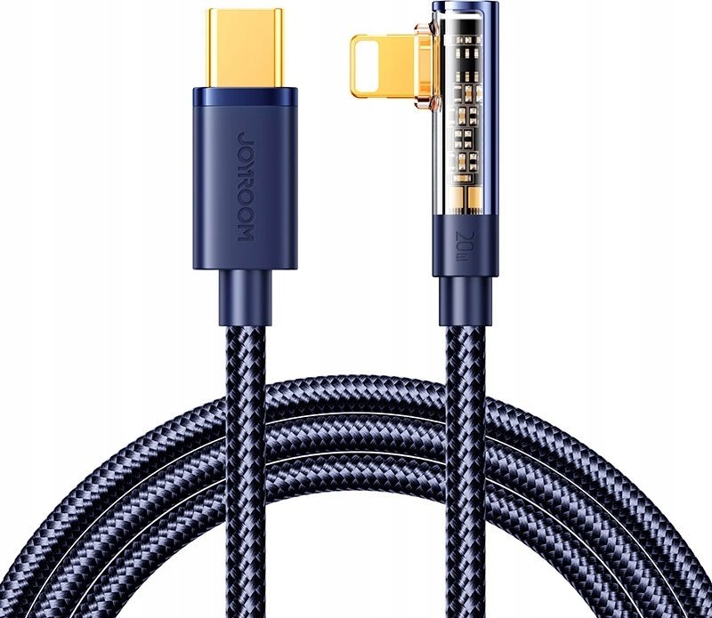 Kabel USB Joyroom USB-C - Lightning 1.2 m Niebieski (S-CL020A6 1.2m Blue)