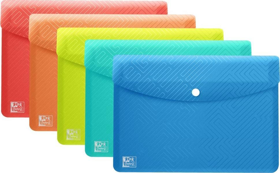 Oxford Teczka kopertowa Oxford Urban A6 PP mix