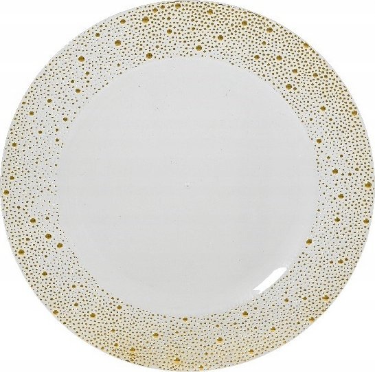 Kaemingk Podtalerz biały z nakrapianym srebrnym rantem 33cm plastikowy