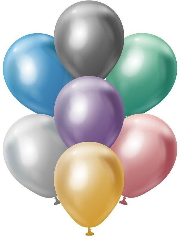 Balony Mirror Assorted 100 szt