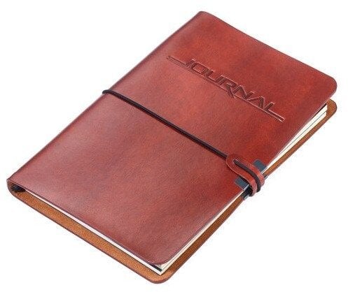 TROIKA BTJ36/BR notatnik A5 72 ark. Brązowy