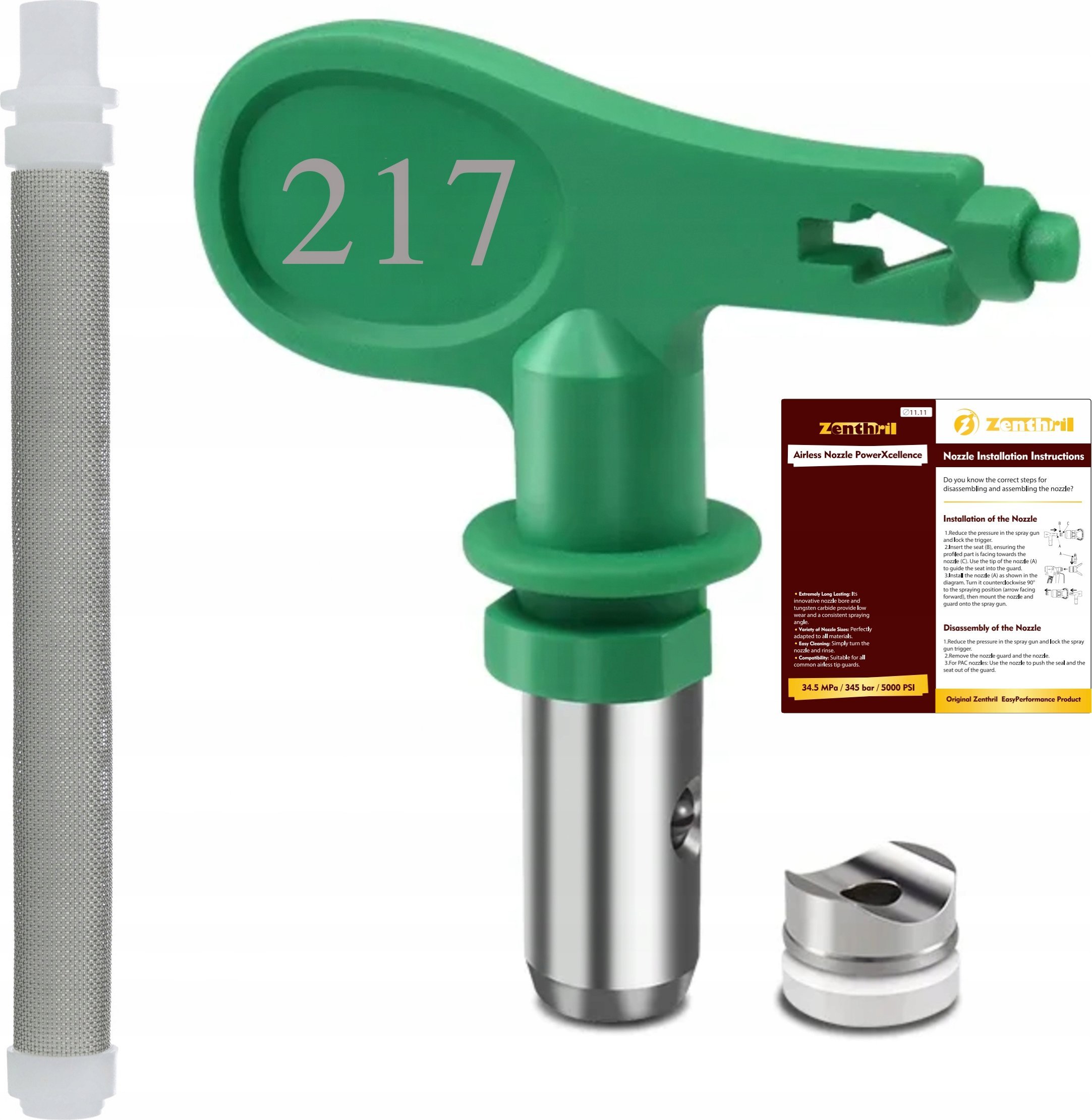 Rosfix Dysza malarska wysokociśnieniowa Zenthril PowerXcellence z filtrem, model 217