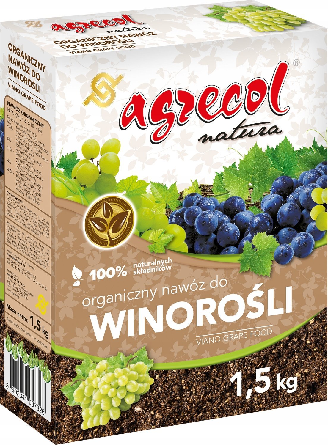 Agrecol VIANO MIXPROF BIO 2 do winorośli 1,5 kg