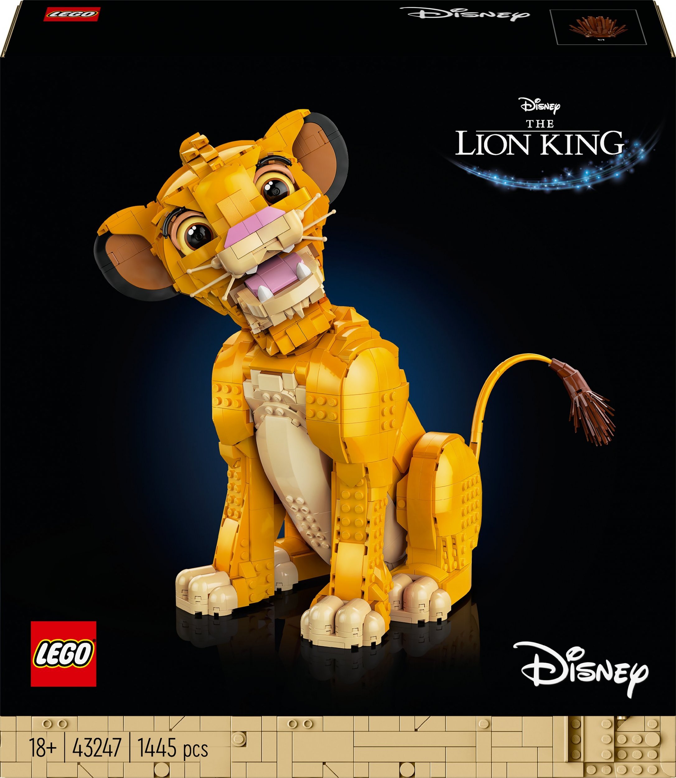 LEGO Disney Król Lew — młody Simba (43247)