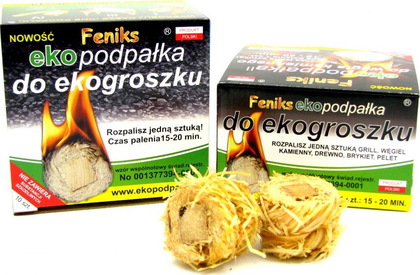 Feniks Eko Ekopodpałka Do węgla groszku 10 Szt. (Ii)