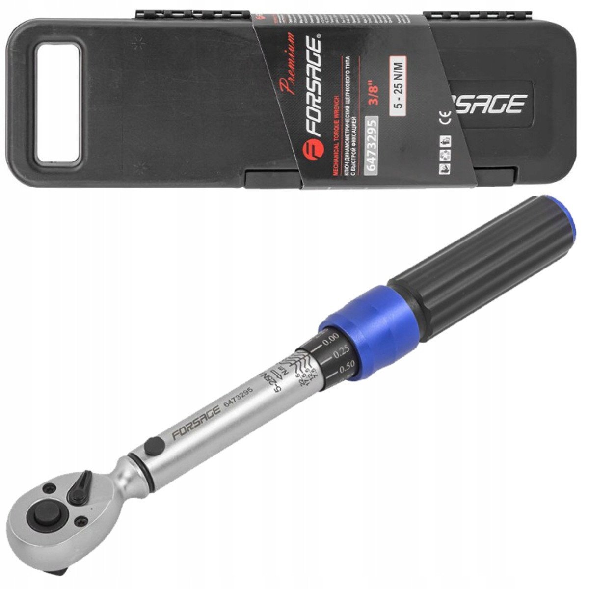 Klucz dynamometryczny 3/8" 5-25Nm PREMIUM