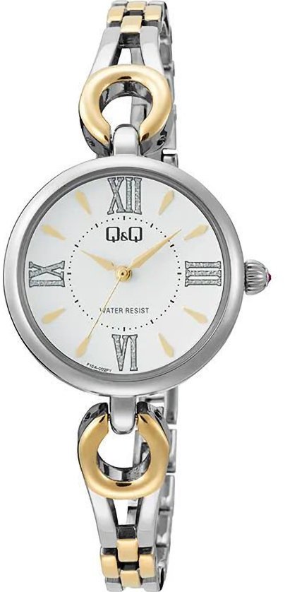 Zegarek Q&Q F10A-002P damski biżuteryjny mieniące się cyfry .