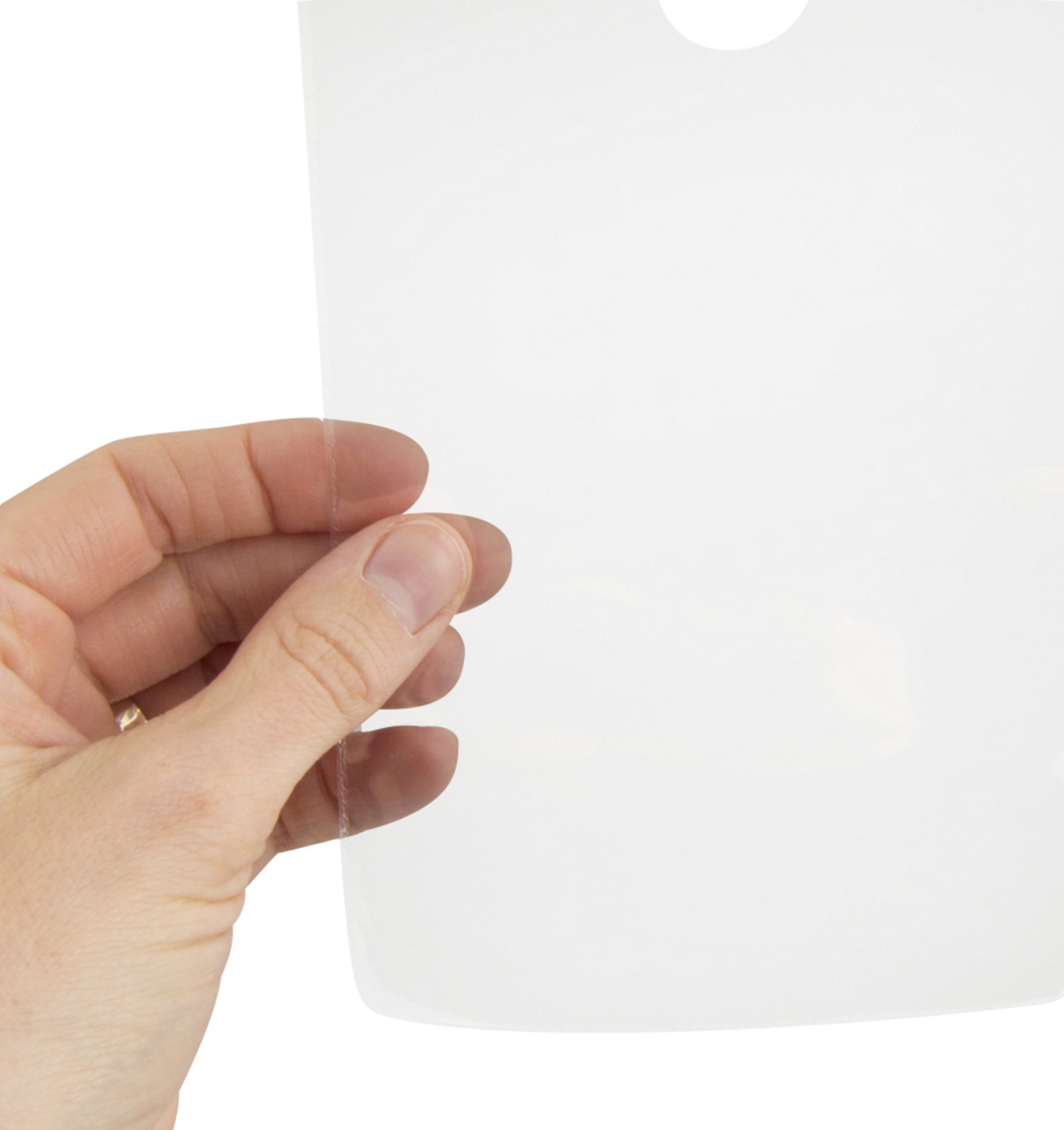 Esselte Plastetui Esselte A6 0,105mm glasklar 100stk/pak