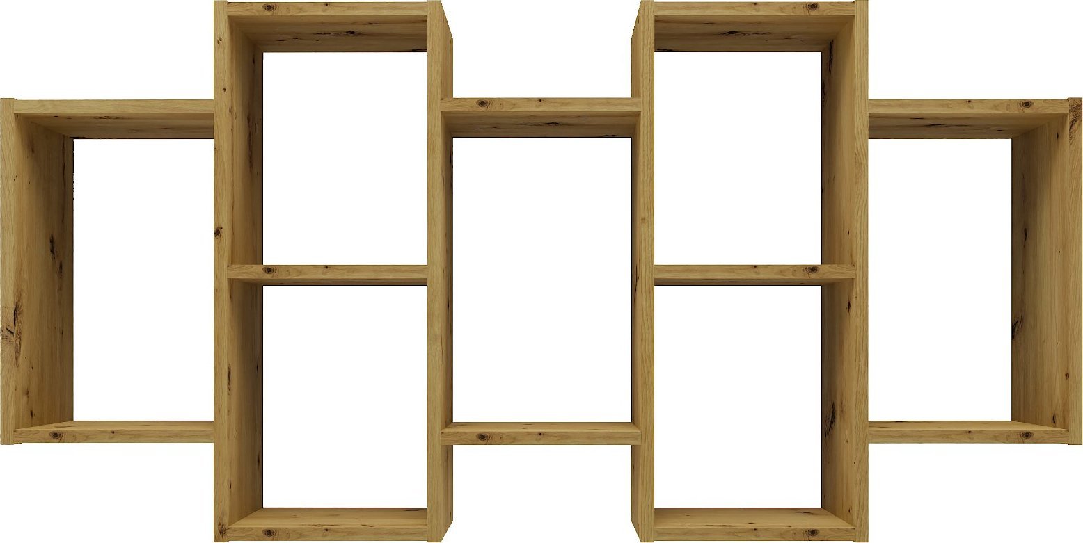 Elior Nowoczesny regał ścienny wiszący - Obilos