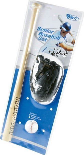 Brett Zestaw Baseballowy BRETT Senior (Kij+Piłka+Rękawica)
