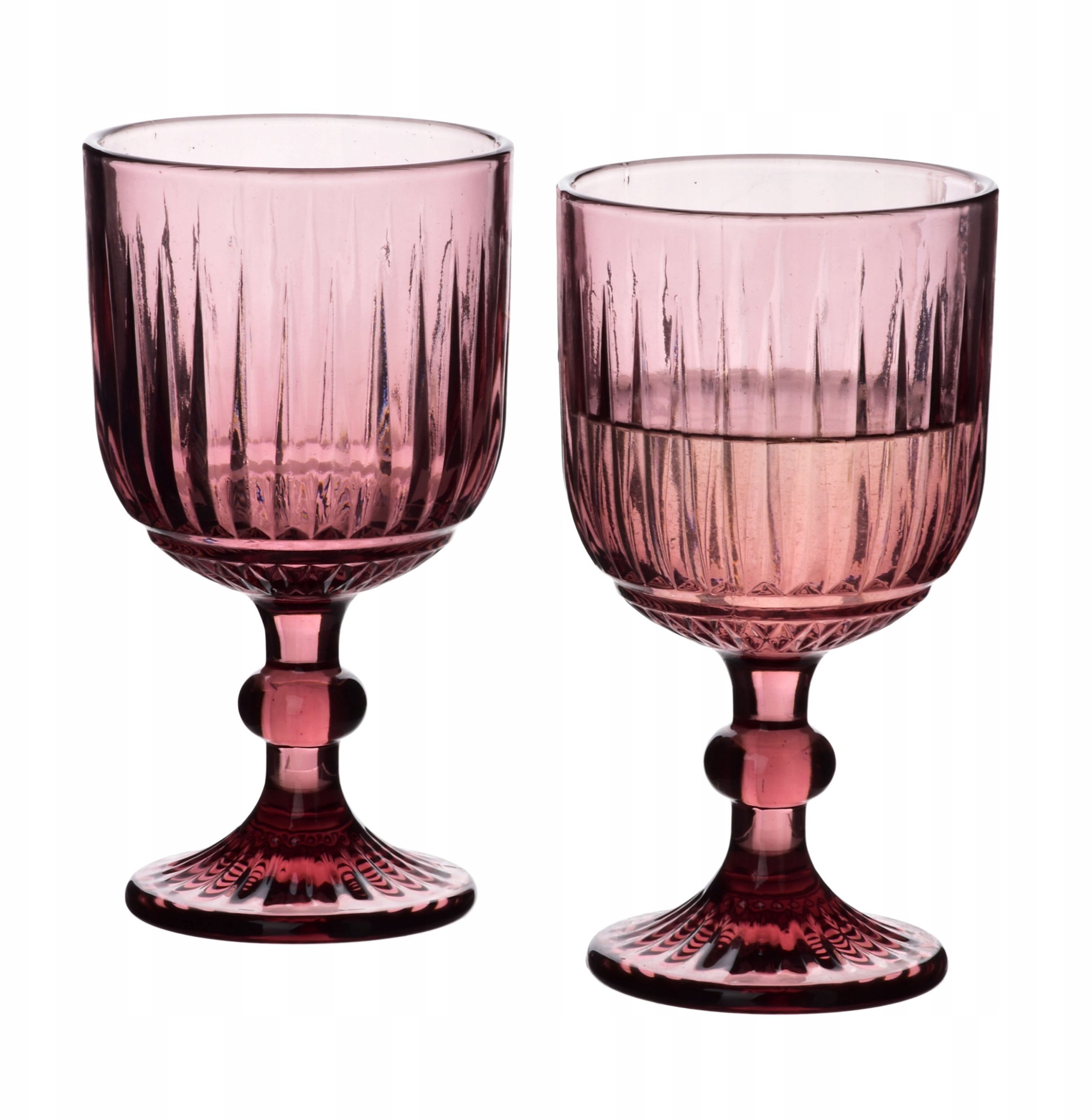 ELISE PURPLE Komplet 4 kieliszków 350ml9x16,4cm