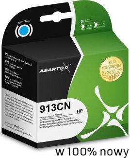 Tusz Asarto F6T77AE do HP 913CN