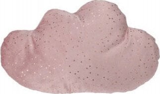 Dekoracyjna poduszka aksamitna z metalicznym wzorem