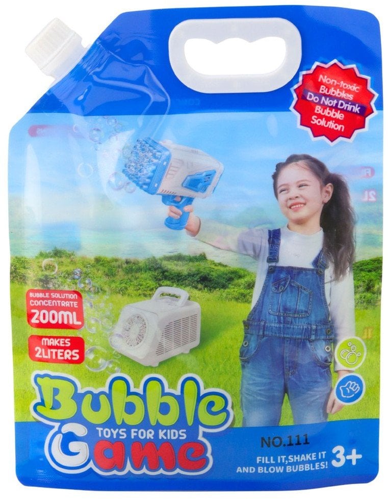 Płyn Do Baniek Mydlanych Koncentrat 200ML Do Rozrabiania 2L Roztworu