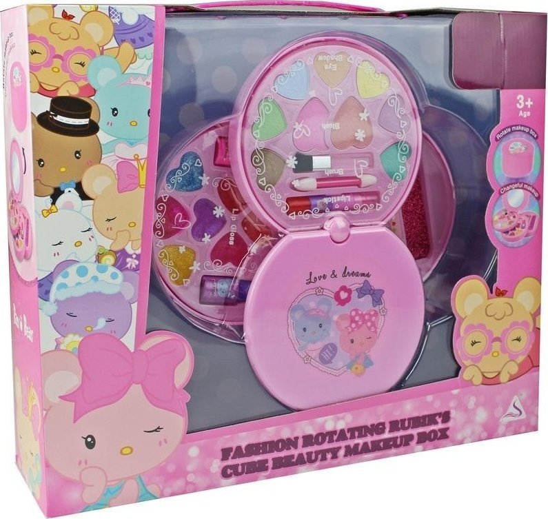 Zestaw piękności do makijażu i paznokci