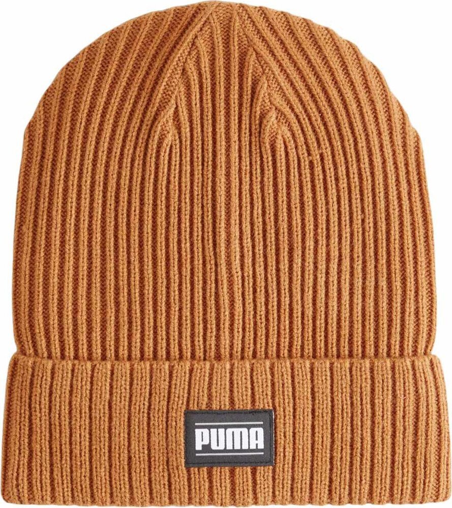 Czapka Puma Ribbed Classic Cuff Beanie jany brąz 024038 12 Senior