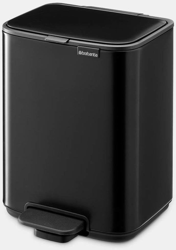 Brabantia Bo Pedal Bin 4L - Matt Black