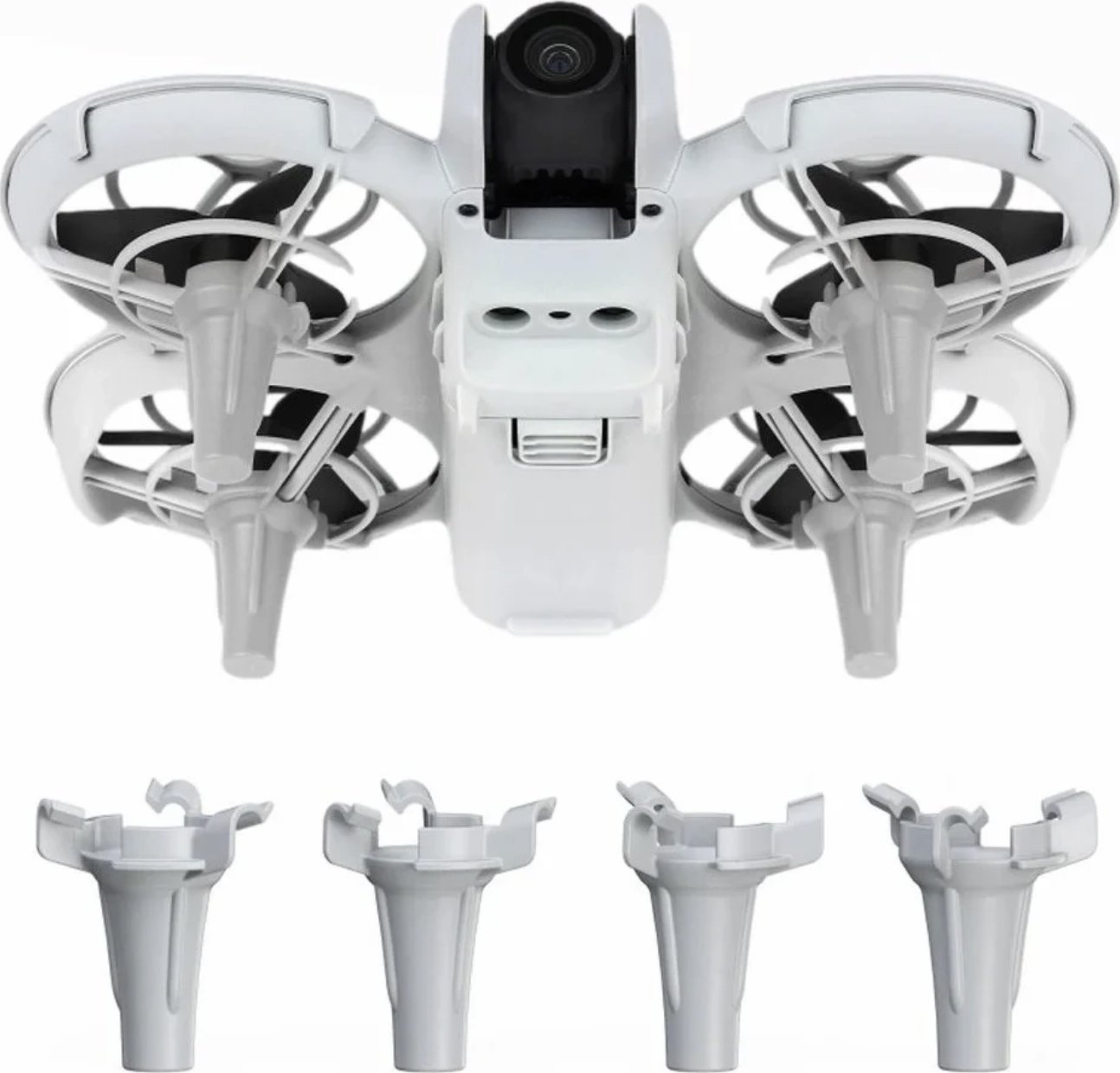 SunnyLife NÓŻKI PŁOZY PODWYŻSZENIE PODWOZIA STOPKI DO DRONA DJI NEO - SZARE