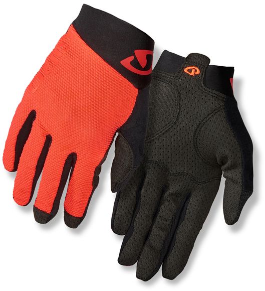 Giro Rękawiczki rowerowe Rivet II czarno-czerwone r. XXL (GR-7076288)