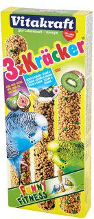 Vitakraft KRACKER KOLBA FALISTA TRIO-MIX BAN+PAPRY+KIWI