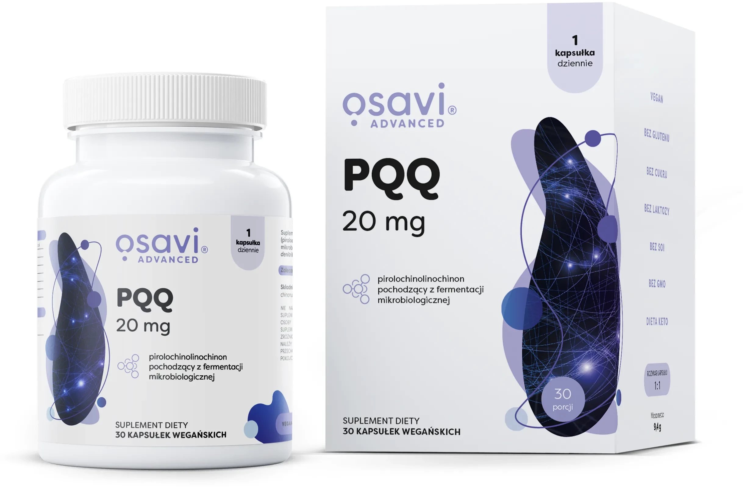 Osavi - PQQ, 20mg, 30 vkaps