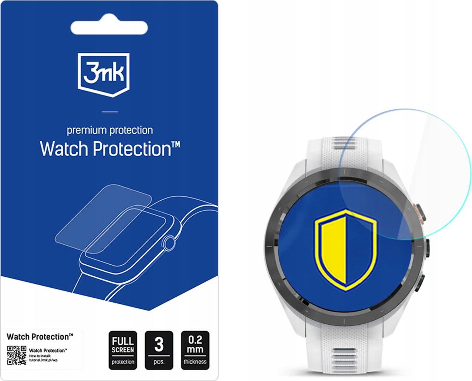 3mk Watch Protection FlexibleGlass pro Garmin Approach S70 42mm