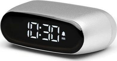 Lampa stołowa Lexon Minut Alarm clock mini aluminum/alu poly LR154AP