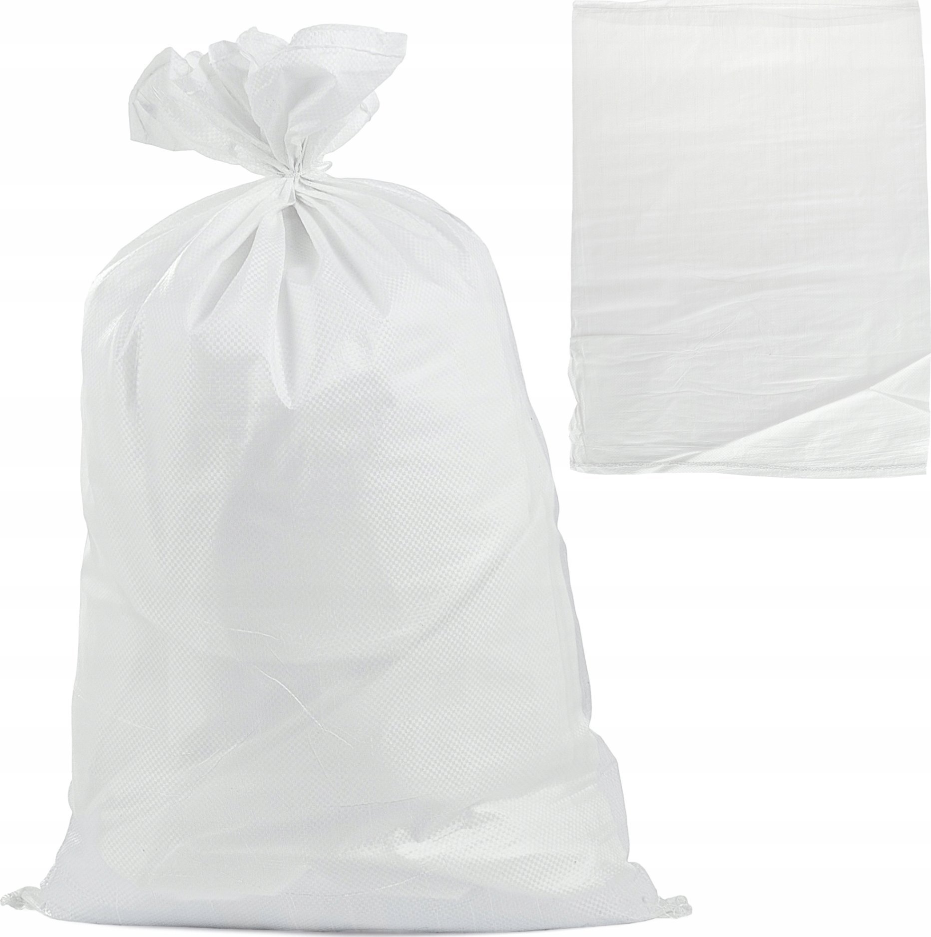 Worek polipropylenowy 50x80cm 30kg /Biały
