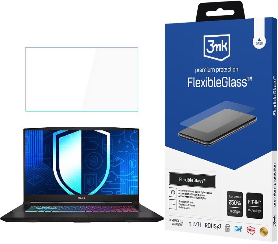 MSI KATANA 17,3 - UP TO 19 3MK FLEXIBLEGLASS