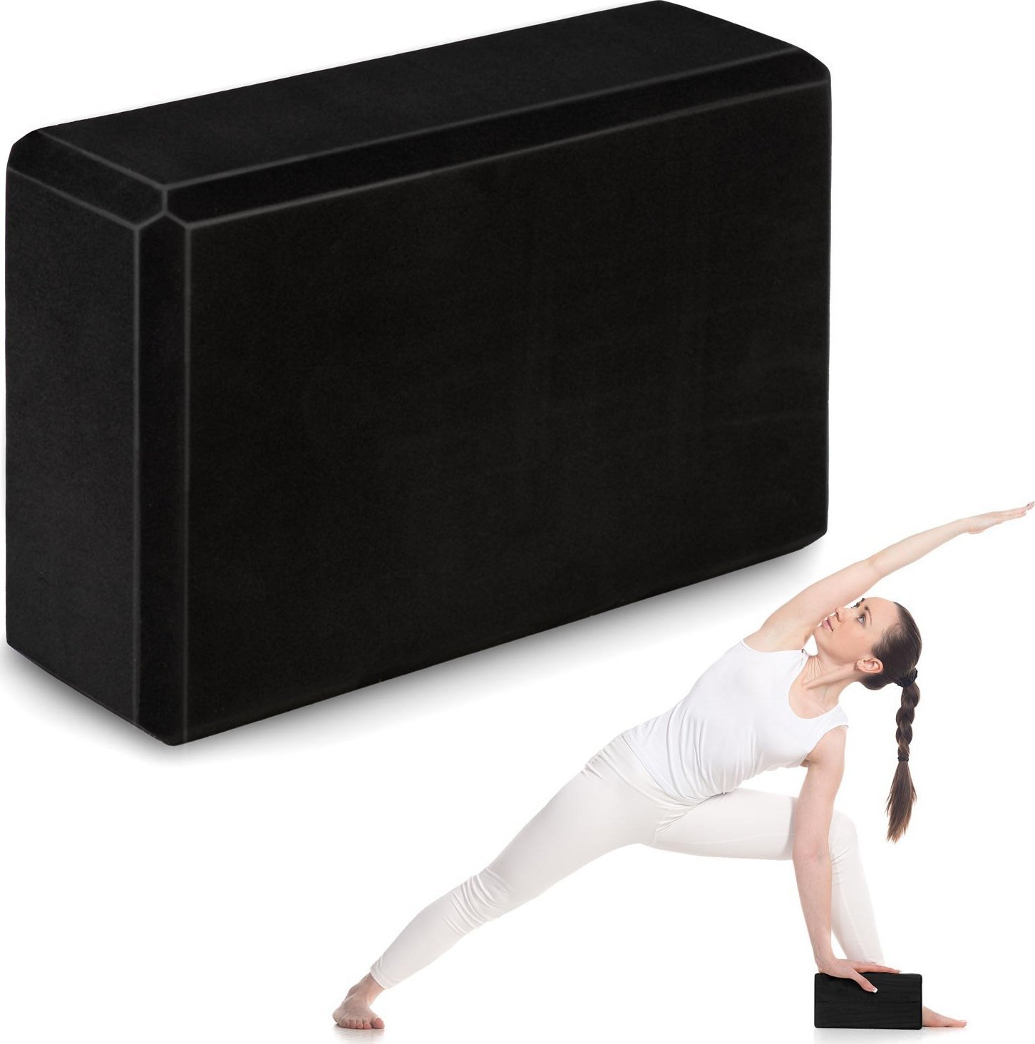 Triton Kostka piankowa do jogi NS-962 czarna