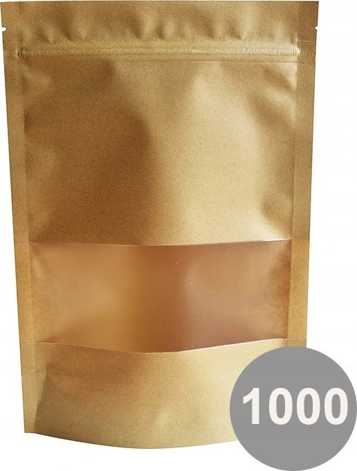 DOYPACK TOREBKA PAPIEROWA WORECZKI 1000ml 50 sztuk