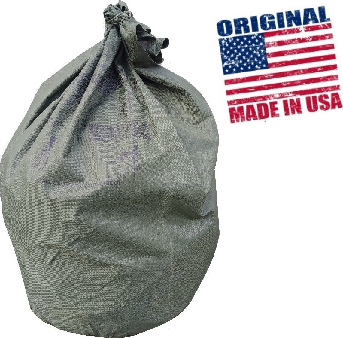 MFH Amerykański worek transportowy gumowany 75x41 cm