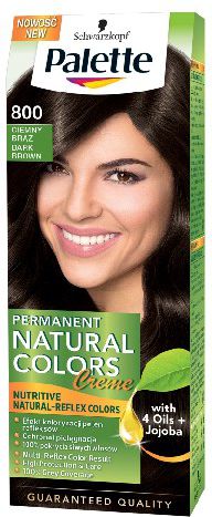 Palette Permanent Natural Colors Ciemny Brąz nr 800 1op. - 68171524