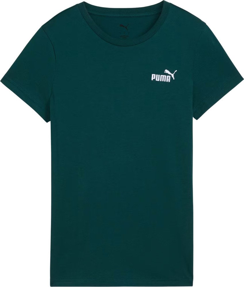 Koszulka damska Puma Ess 2 Color Small No. 1 Logo Tee (s) zielona 682373 75 M
