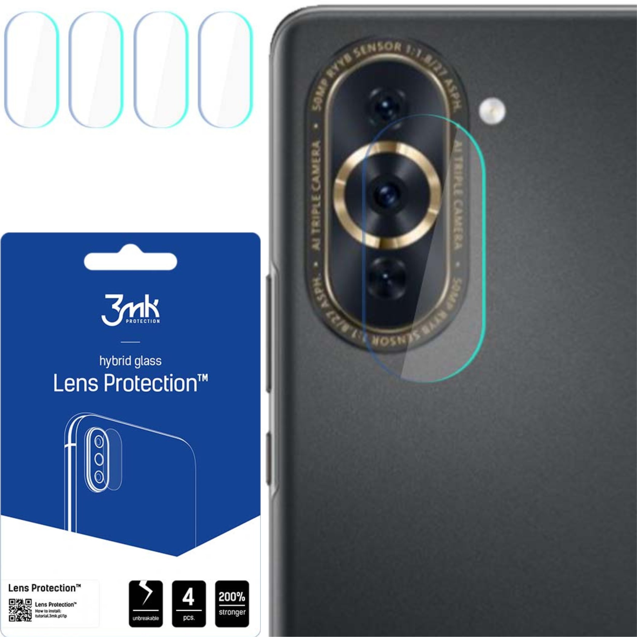 HUAWEI NOVA 10 PRO - 3MK LENS PROTECTION