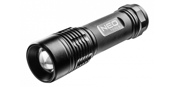 Latarka Neo aluminiowa 200lum zoom IPX7 3xAAA (99-101)