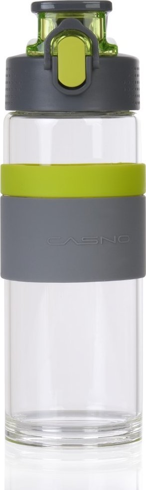 Butelka szklana Casno Cross 500 ml zielona