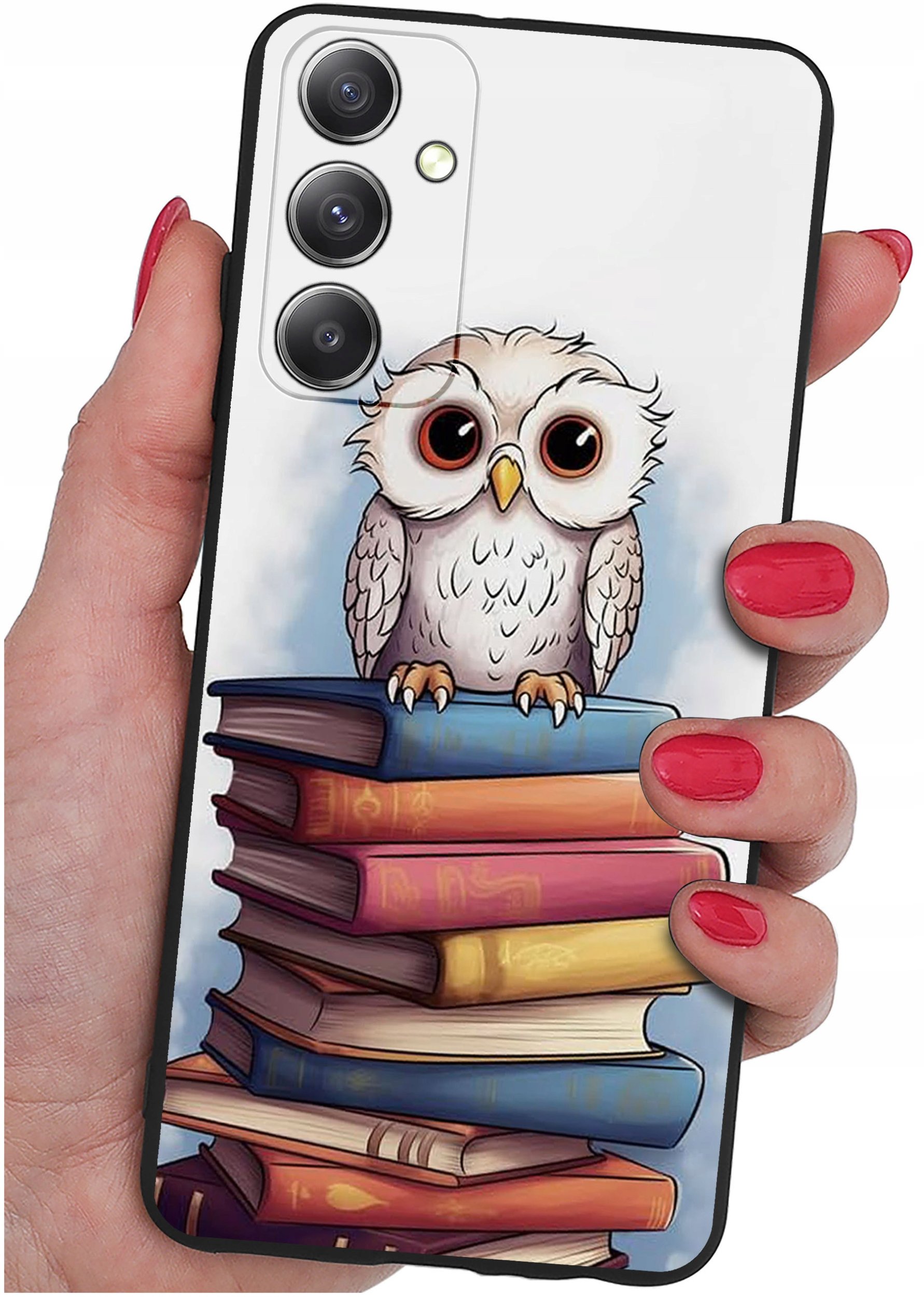 ETUI do Samsung Galaxy M23 5G WZORY |SILIKONOWE MATT CASE + SZKŁO 9H