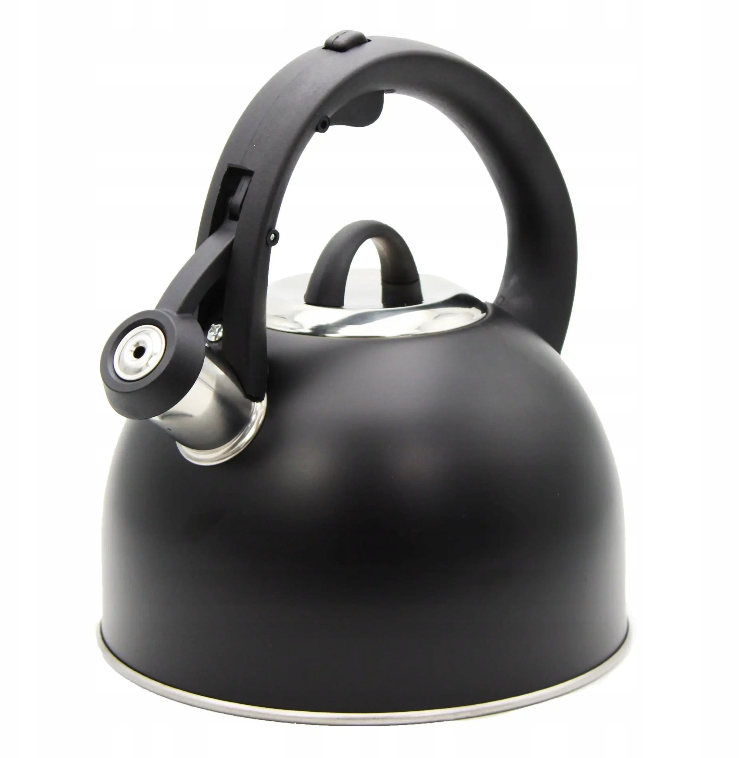 Brunbeste Czajnik stalowy z gwizdkiem tradycyjny na gaz indukcyjny czarny 2.5L BB-2410