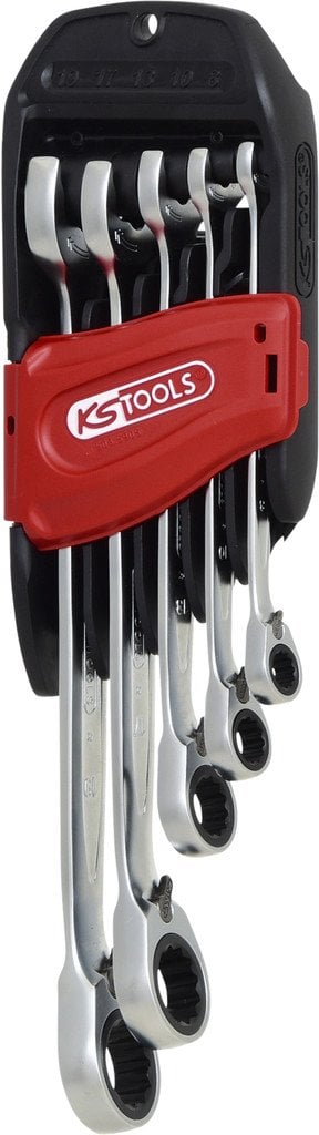 KLUCZE PL-OCZK. GRZECH. 8-19 (5 SZT.) DUO GEAR PLU SZYBKI KSTOOLS