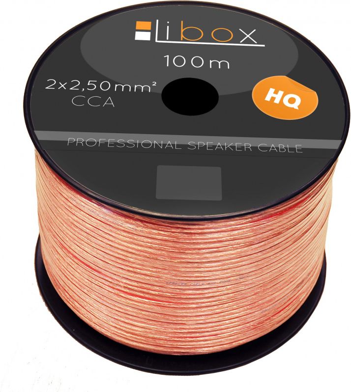 Przewód Libox głośnikowy 2x2,50