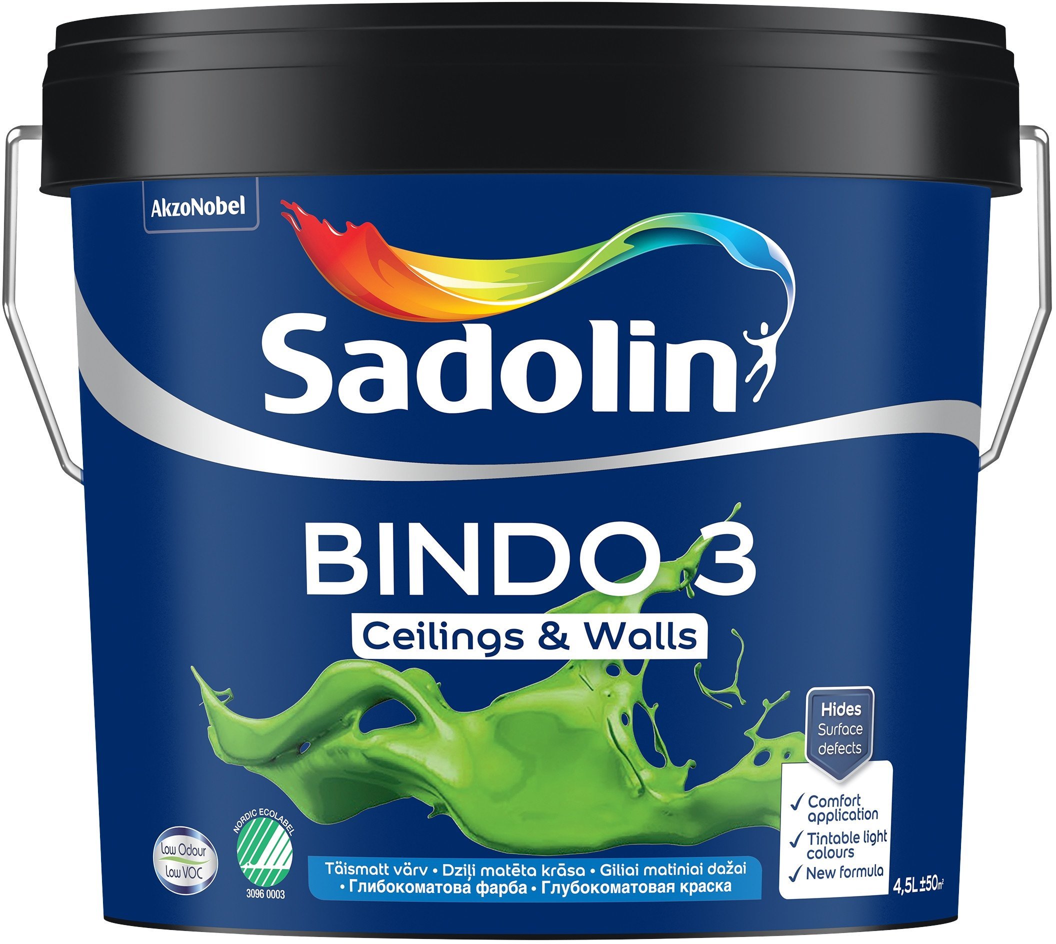 PAINT BINDO 3 BW 4.5L