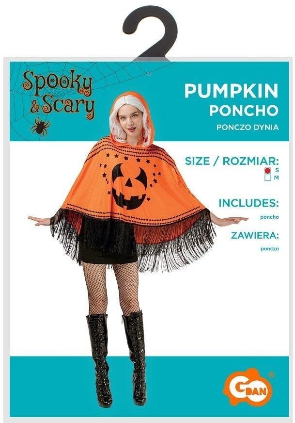 Ponczo dla dorosłych Dynia rozm.S