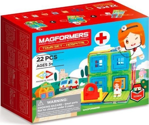Magformers MAGFORMERS TOWN SET- HOSPITAL