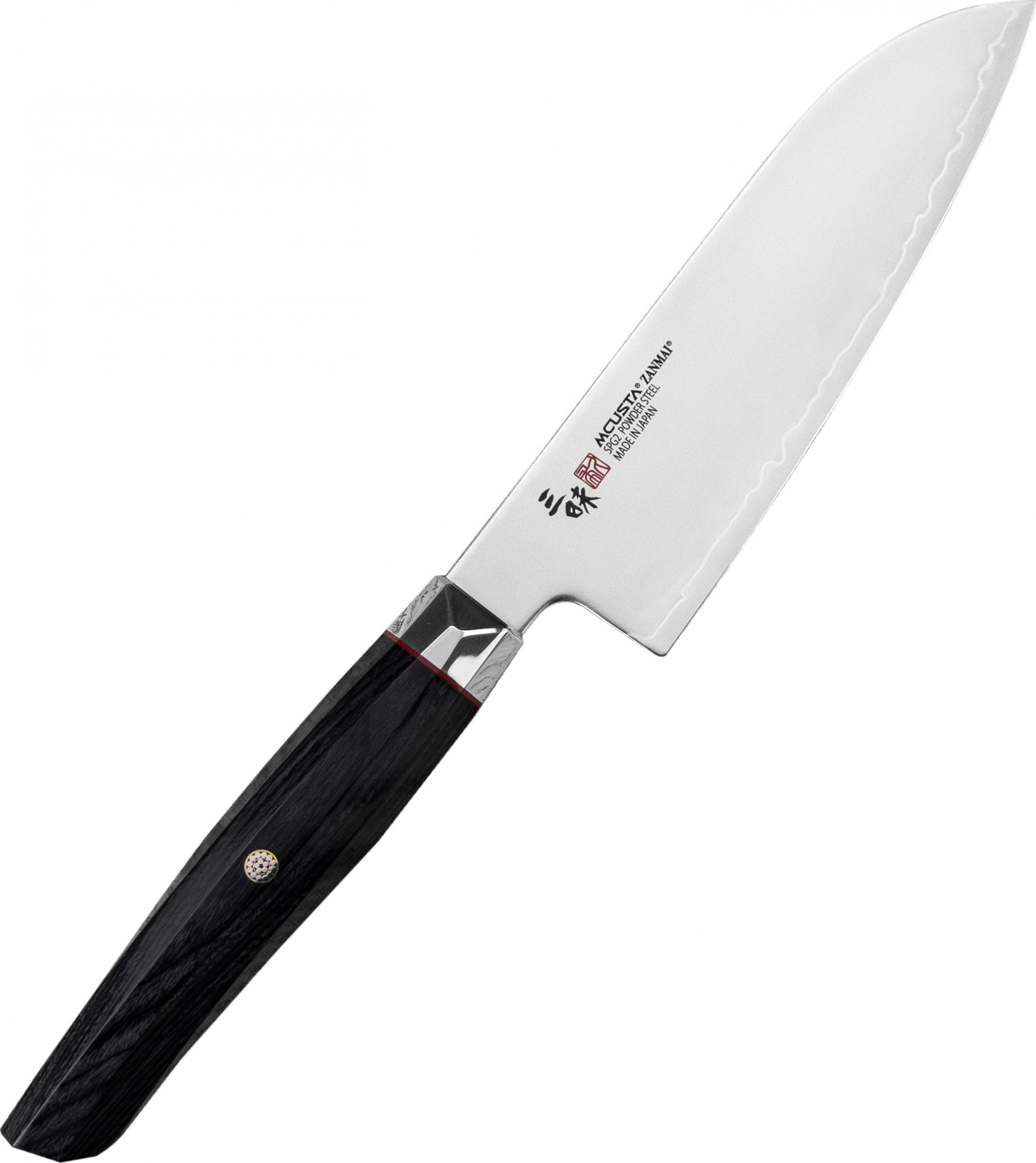 Mcusta Mcusta Zanmai Revolution SPG2 Nóż Santoku 15cm