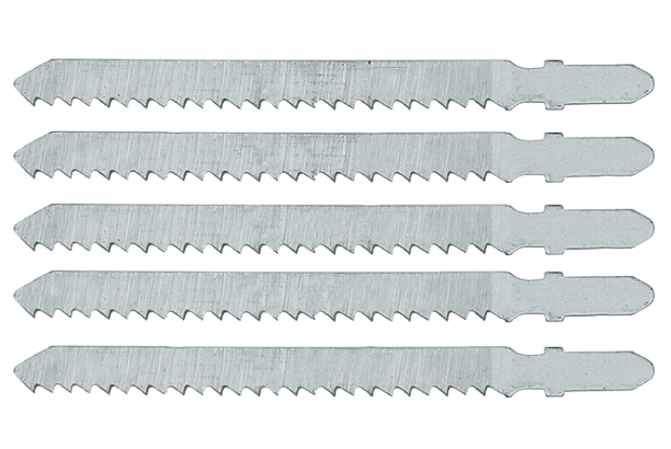 Verto Brzeszczoty do wyrzynarki uchwyt typu T 5szt. - 64H205