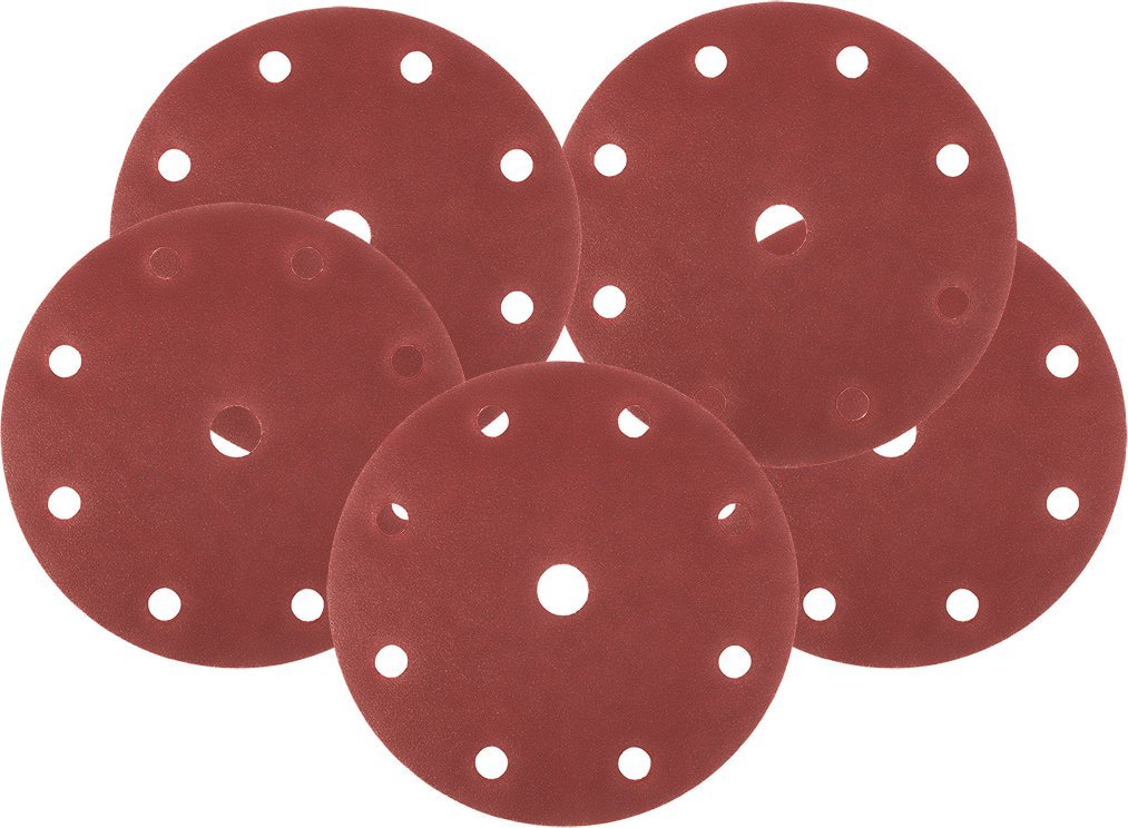 Neo Krążki ścierne 150 mm, P240, 5 szt., z 9 otworami do 04-721