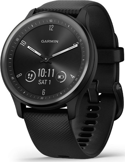 Zegarek sportowy Garmin Vivomove Sport Czarny (010-02566-00)