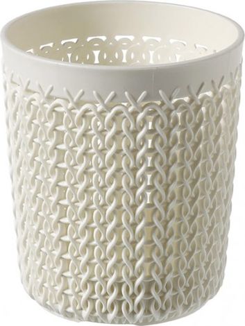 Curver Pojemnik Knit 0,6L Okrągły Kremowy Curver